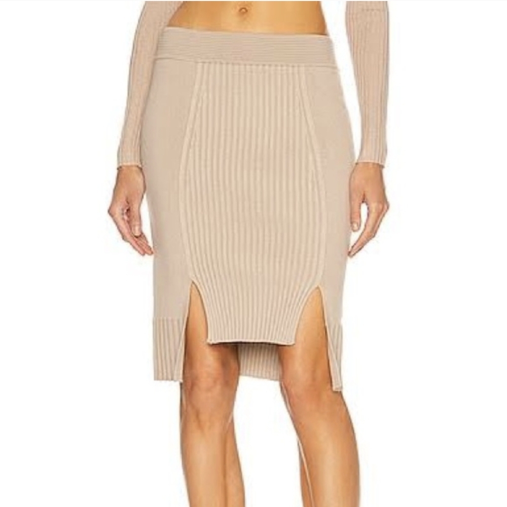 Johnathan Simkhai Martha knit skirt size M